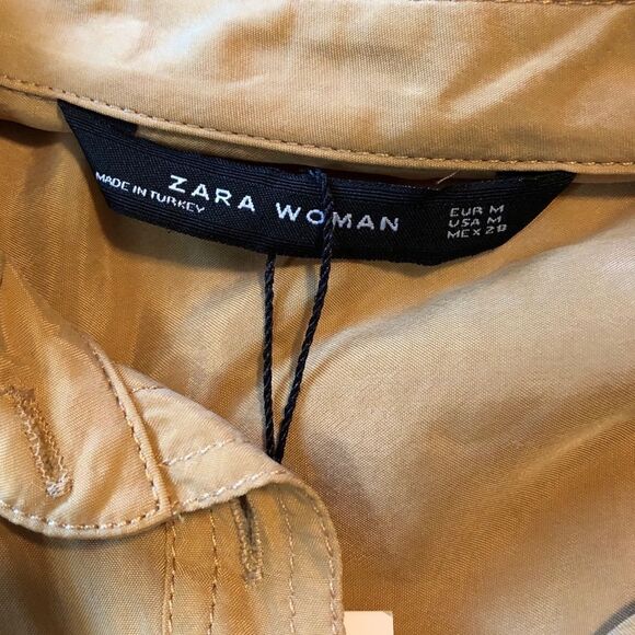 NWT! Zara women 100%  Cupro flowy top‎ - Picture 6 of 16